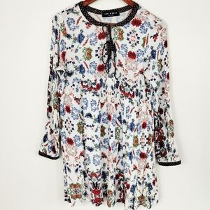 Love Kuza Mini Babydoll Dress Size Large Coquette Feminine Fairy Romantic Hippie